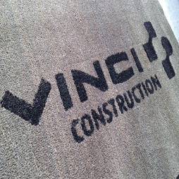 Le paillasson personnalisé en fibre coco naturelle