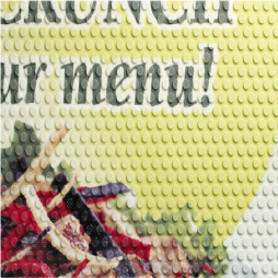 Tapis logo grattant d'extérieur personnalisé tout en caoutchouc vulcanisé avec un film imprimé avec votre logo