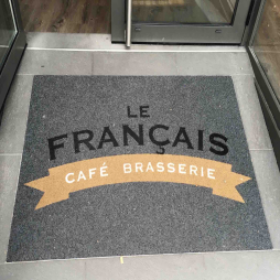 Tapis Velvet logo intérieur extérieur