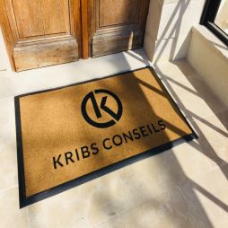 Tapis Velvet logo intérieur extérieur