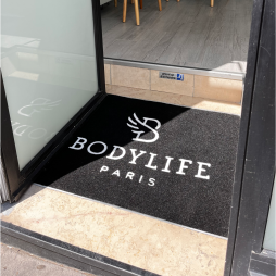 Tapis Velvet logo intérieur extérieur