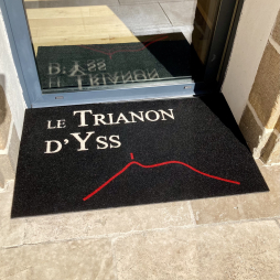 Tapis Velvet logo intérieur extérieur