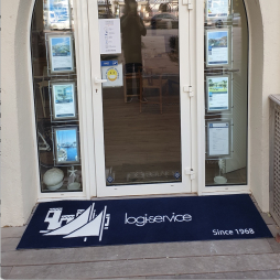 Tapis Velvet logo intérieur extérieur