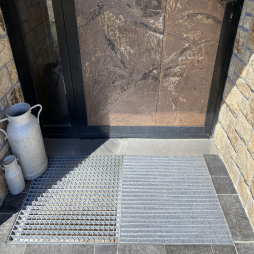 Tapis profilés aluminium