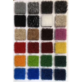 Coloris disponibles tapis Velvet