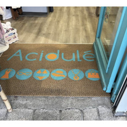 Tapis Kikko logo intérieur