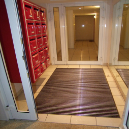 Tapis profilés aluminium