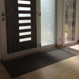 Tapis profilés aluminium