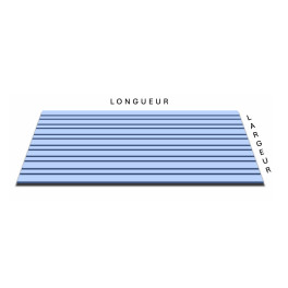 Tapis brosse RIS synthétique