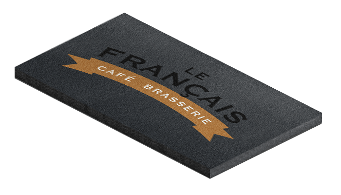 Tapis d'entrée design pour entreprises et particuliers