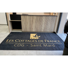 Tapis logo personnalisé antisalissure Ultra Résistant