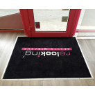 Tapis logo personnalisé antisalissure