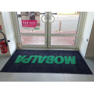 Tapis logo personnalisé antisalissure