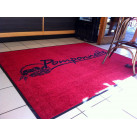 Tapis logo personnalisé antisalissure