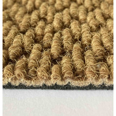 Tapis sur mesure Paillasson Brosse Coco 23mm - Écru