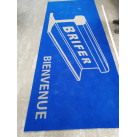 Tapis brosse Velvet logo intérieur extérieur (alternative tapis coco)