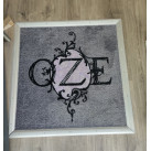 Tapis logo personnalisé antisalissure