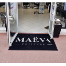 Tapis logo personnalisé antisalissure