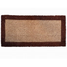 Tapis coco sur mesure Bordure imprimée