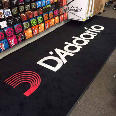 Tapis logo personnalisé antisalissure